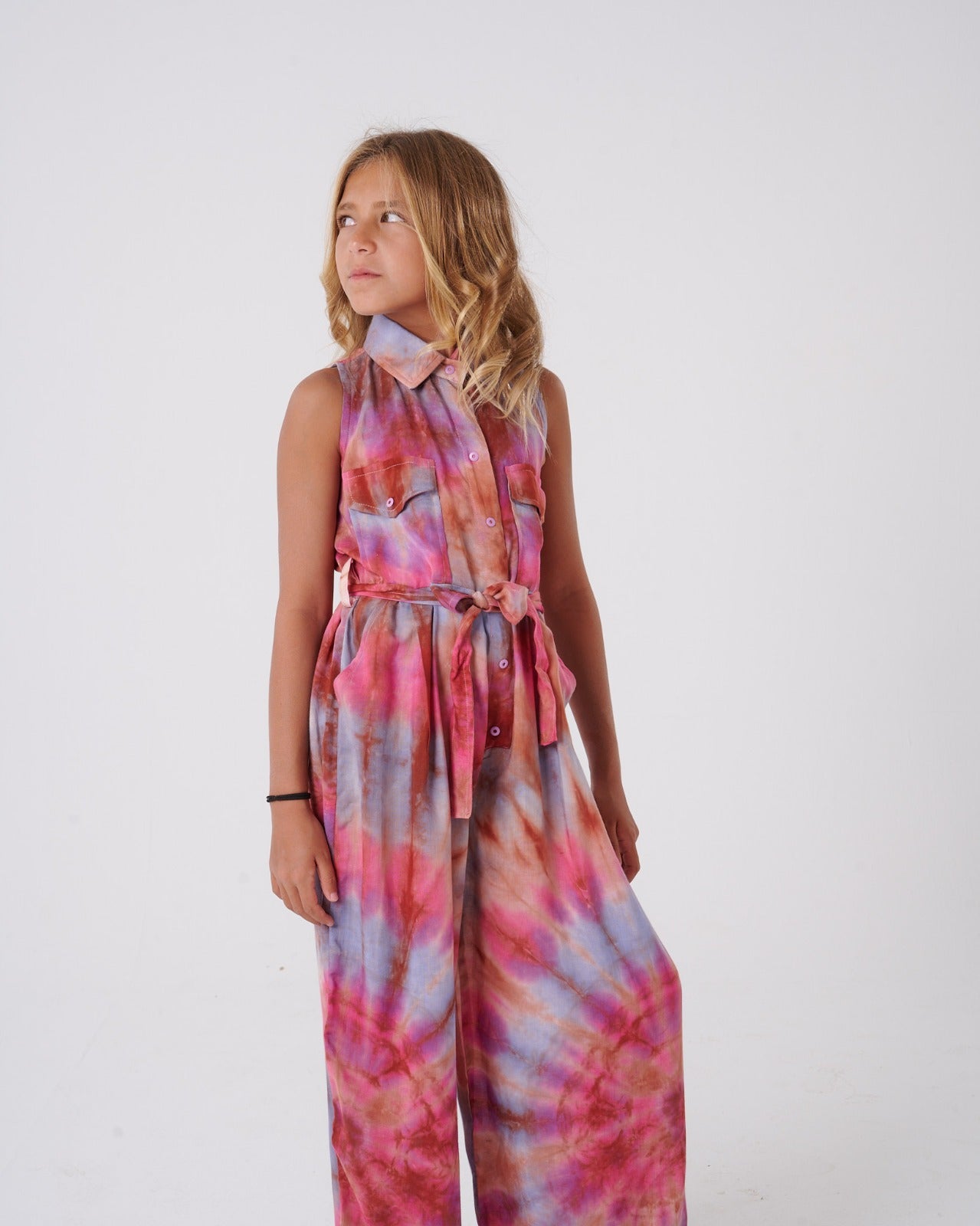 sleeveless jumpsuit