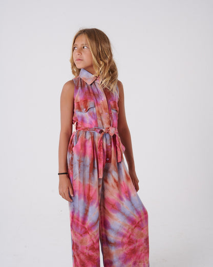 sleeveless jumpsuit