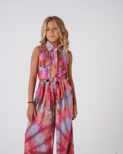 sleeveless jumpsuit