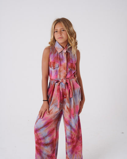 sleeveless jumpsuit