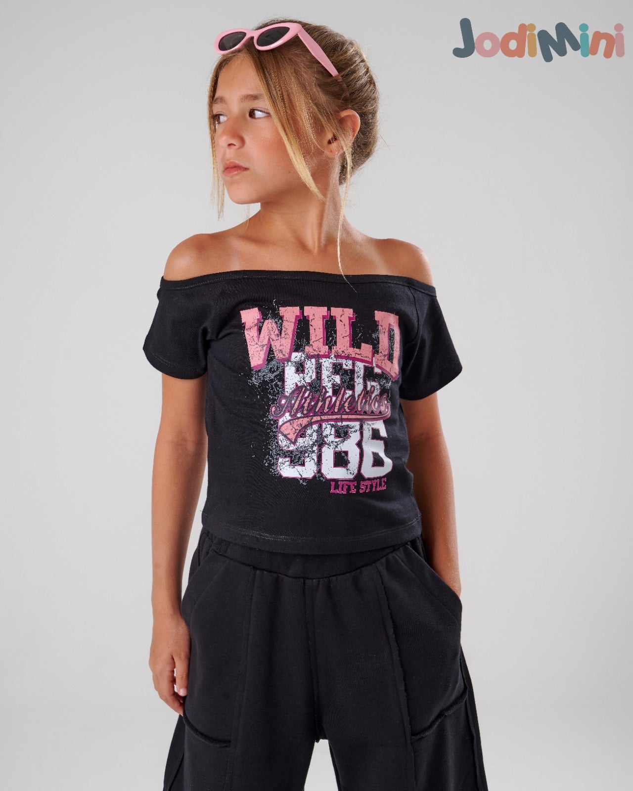 Wild Off Shoulder T-Shirt