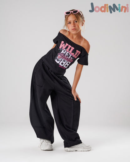 Wild Off Shoulder T-Shirt