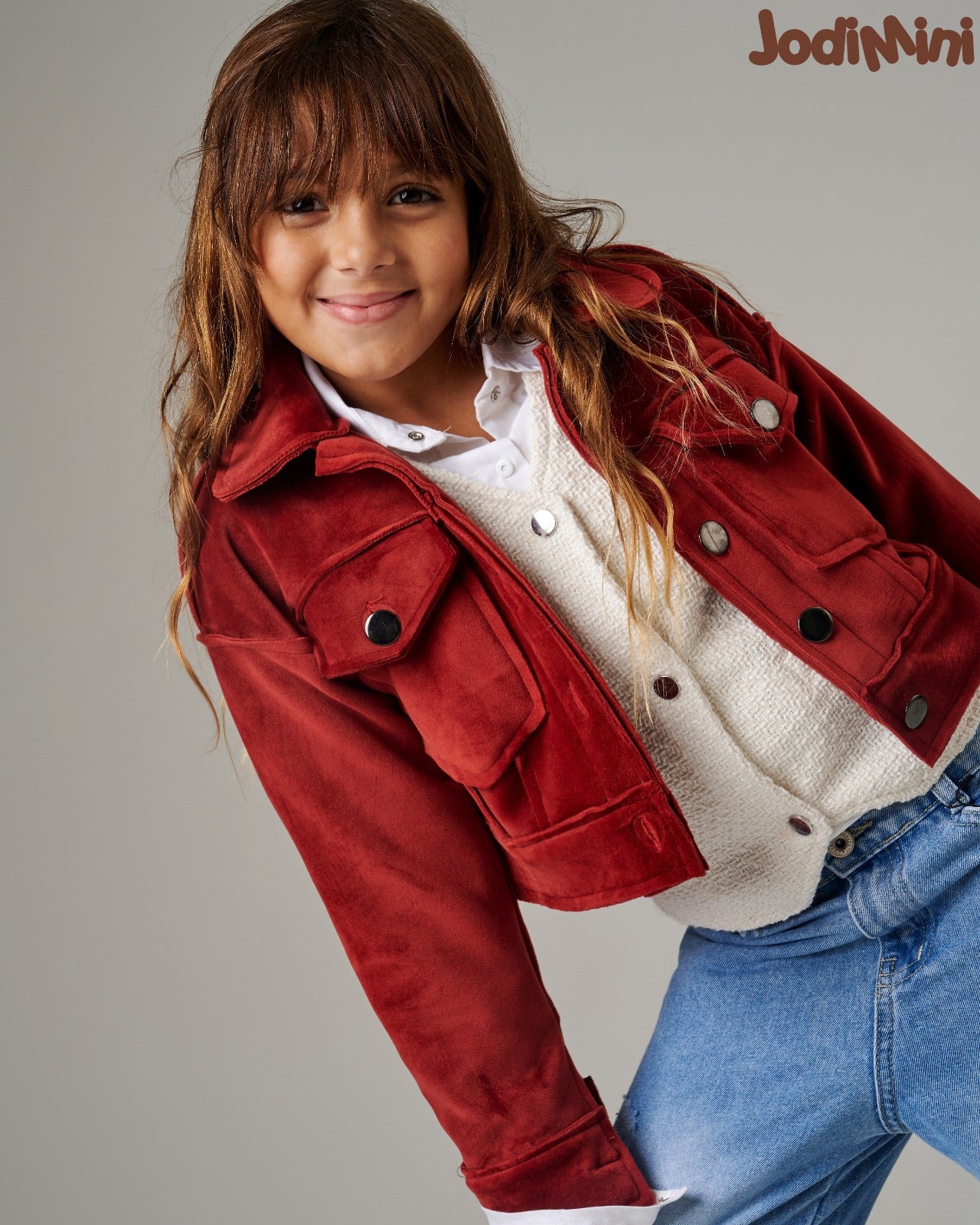 Cropped Collar Jacket