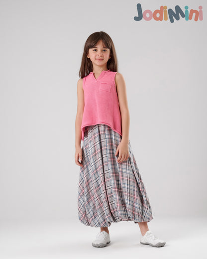Patchwork Balloon skirt