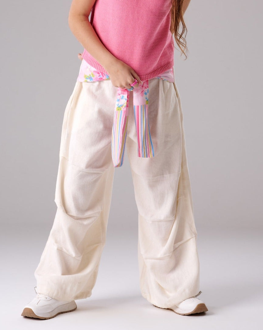 Wide Lege Elastic Waist