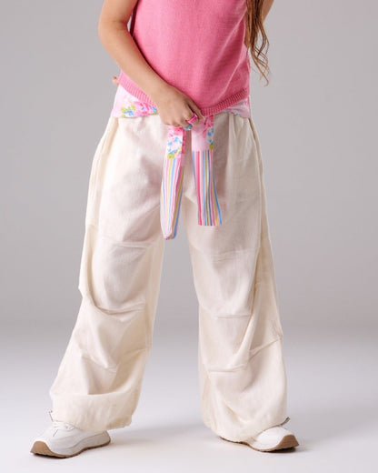 Wide Lege Elastic Waist
